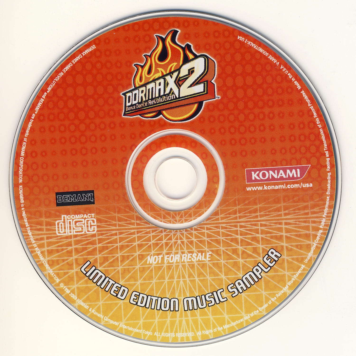 DDRMAX2 Dance Dance Revolution Limited Edition Music Sampler (2003
